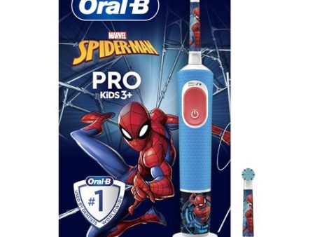 Escova de Dentes Elétrica Criança Oral-B Pro Kids 3+ - Spiderman Cheap