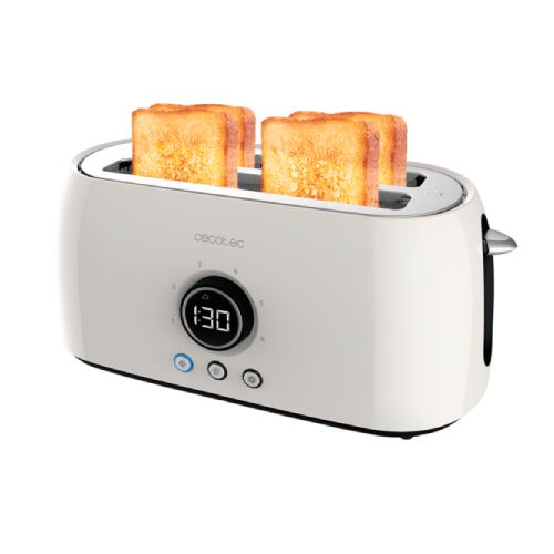 Torradeira 2 Fendas Cecotec ClassicToast 15000 Bege 1500W Hot on Sale