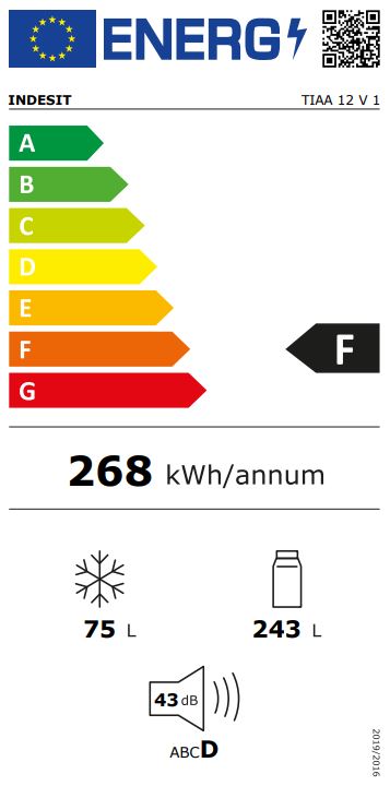 Frigorífico 2 Portas Indesit TIAA 12 V 1 F Cheap