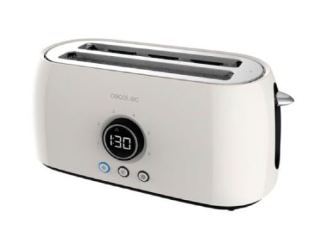 Torradeira 2 Fendas Cecotec ClassicToast 15000 Bege 1500W Hot on Sale