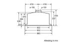 Exaustor Integrado de Teto Siemens iQ700 LB89585M | 86x30 cm | 800 m³ h | A++ | Aço inoxidável For Cheap