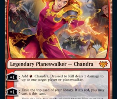 Chandra, Dressed to Kill (Promo Pack) [Innistrad: Crimson Vow Promos] For Cheap