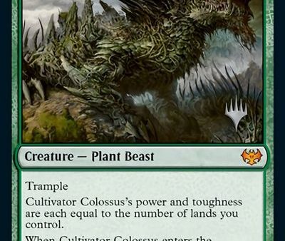 Cultivator Colossus (Promo Pack) [Innistrad: Crimson Vow Promos] For Sale