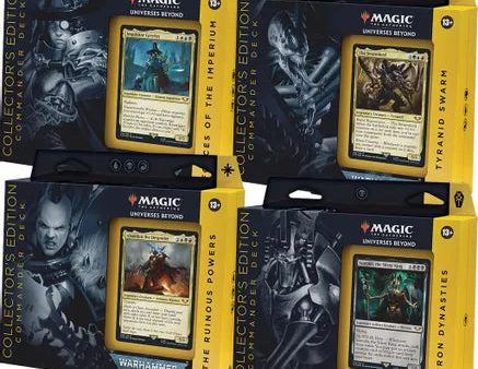 Universes Beyond: Warhammer 40,000 - Commander Deck Display (Collector s Edition) Cheap