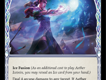 Aether Icevein (Yellow) [UPR114] (Uprising)  Rainbow Foil For Discount