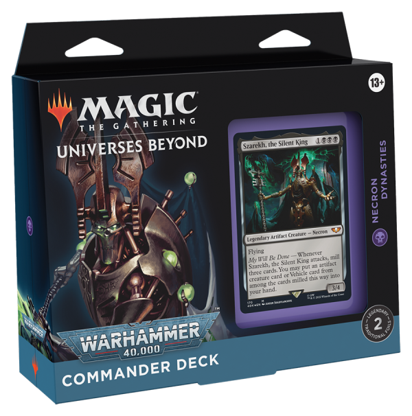 Warhammer 40,000 - Commander Deck (Necron Dynasties) Online Sale