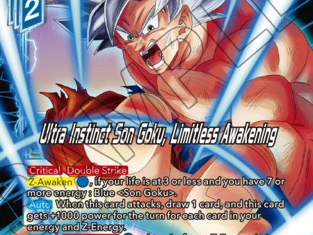 Ultra Instinct Son Goku, Limitless Awakening (P-400) [Promotion Cards] on Sale