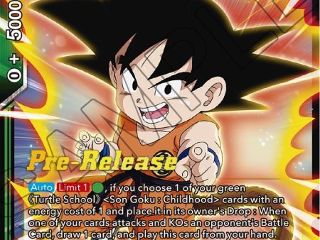 Son Goku, Skills Improved (BT18-070) [Dawn of the Z-Legends Prerelease Promos] Sale