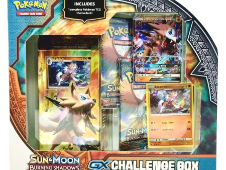 Sun & Moon: Burning Shadows - Challenge Box (Lycanroc GX) Cheap