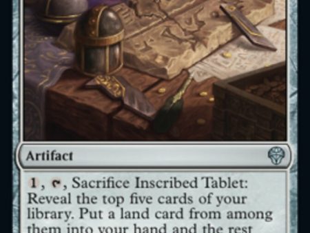 Inscribed Tablet [Dominaria United] For Cheap