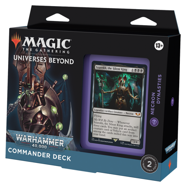 Warhammer 40,000 - Commander Deck (Necron Dynasties) Online Sale