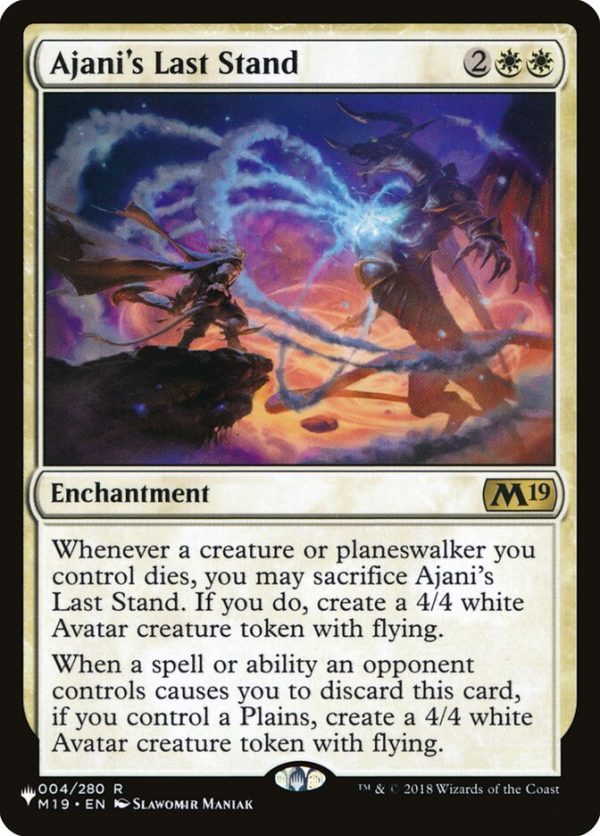 Ajani s Last Stand [The List] Discount