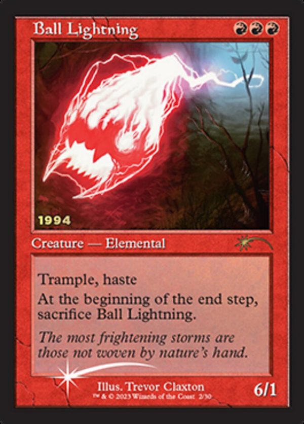 Ball Lightning [30th Anniversary Promos] on Sale