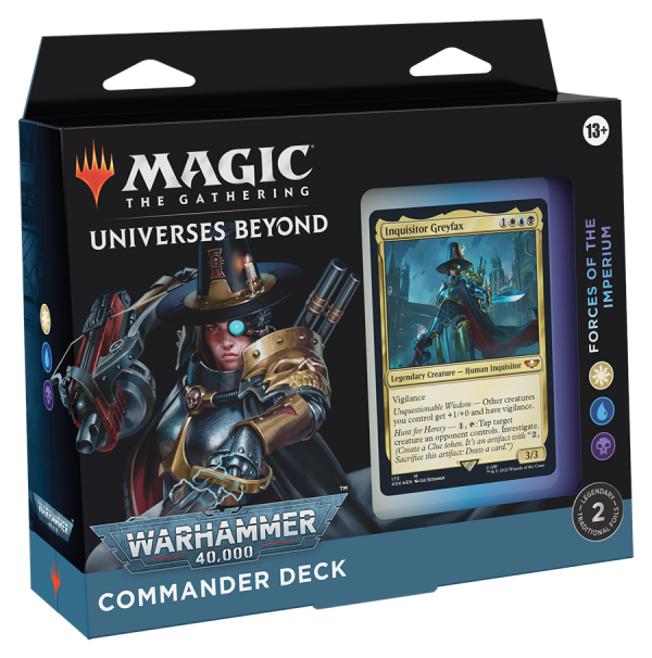 Warhammer 40,000 - Commander Deck (Forces of the Imperium) For Sale