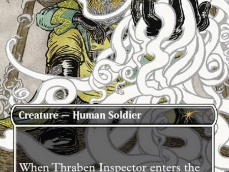 Thraben Inspector (Borderless Alternate-Art) [Regional Championship Qualifiers 2022] Supply