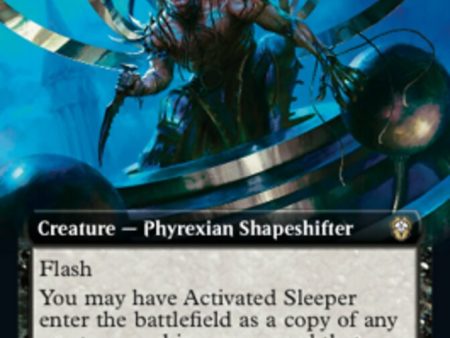 Activated Sleeper (Extended Art) [Dominaria United Commander] Sale