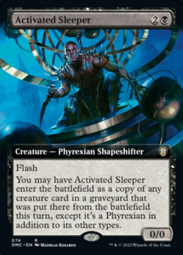 Activated Sleeper (Extended Art) [Dominaria United Commander] Sale