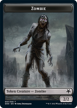 Zombie    Angel Double-Sided Token [Game Night: Free-for-All Tokens] For Discount