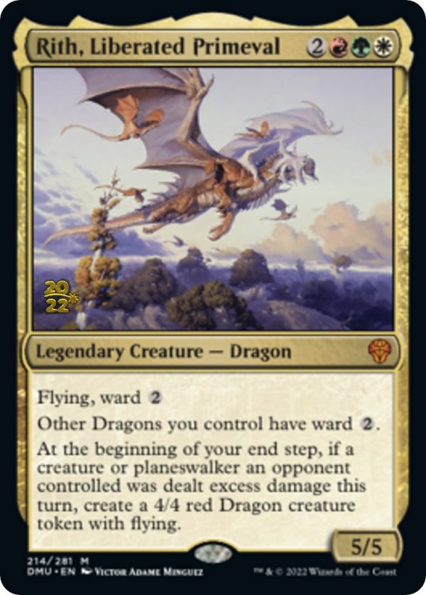 Rith, Liberated Primeval [Dominaria United Prerelease Promos] Hot on Sale