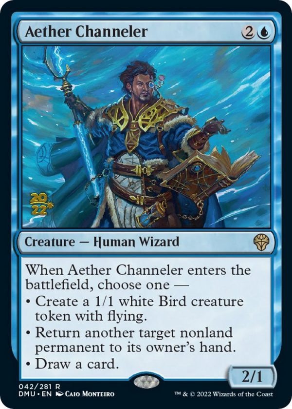 Aether Channeler [Dominaria United Prerelease Promos] For Cheap