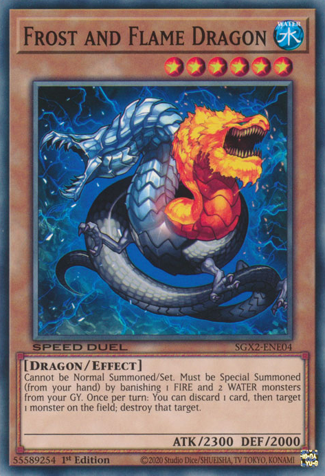 Frost and Flame Dragon [SGX2-ENE04] Common Cheap