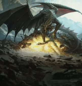 Ancient Copper Dragon Art Card (04) [Commander Legends: Battle for Baldur s Gate Art Series] on Sale