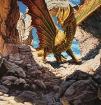 Ancient Brass Dragon Art Card (02) [Commander Legends: Battle for Baldur s Gate Art Series] Online Sale