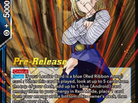 Android 18, Rebellious Will (BT17-047) [Ultimate Squad Prerelease Promos] Online