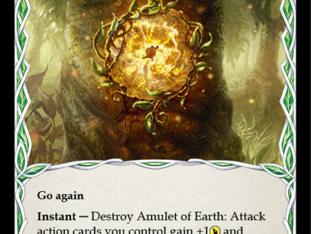 Amulet of Earth [LGS063] (Promo)  Cold Foil Supply