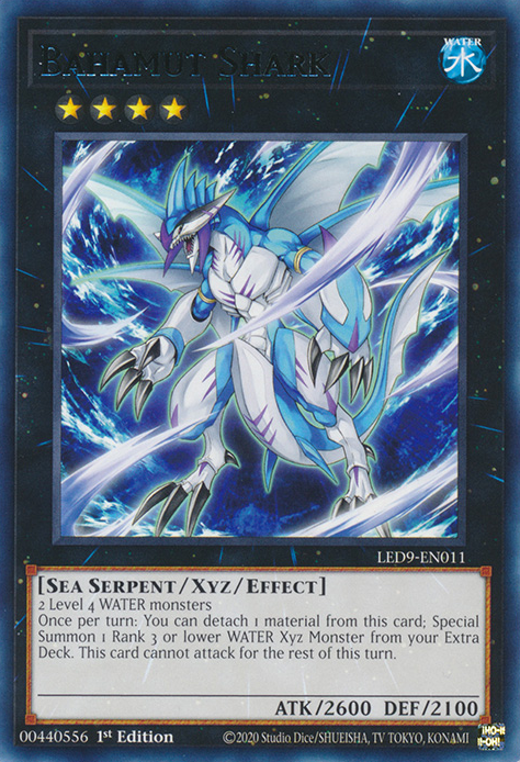 Bahamut Shark [LED9-EN011] Rare For Discount