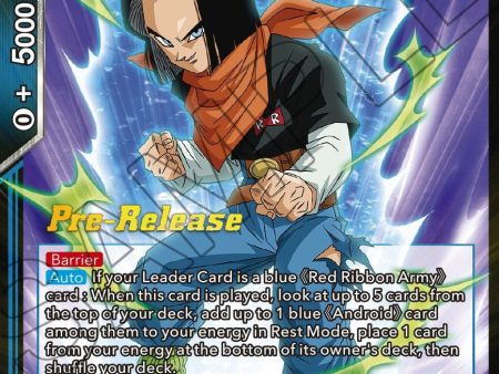 Android 17, Rebellious Will (BT17-046) [Ultimate Squad Prerelease Promos] For Sale