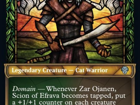 Zar Ojanen, Scion of Efrava (Showcase Textured) [Dominaria United] For Discount