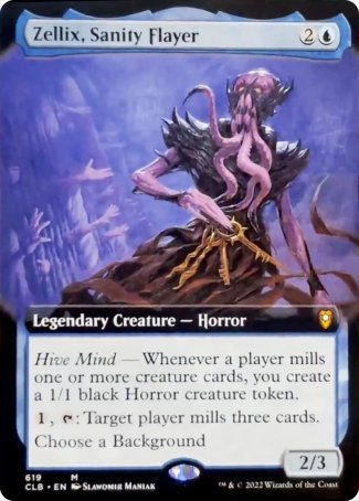 Zellix, Sanity Flayer (Extended Art) [Commander Legends: Battle for Baldur s Gate] Online Hot Sale