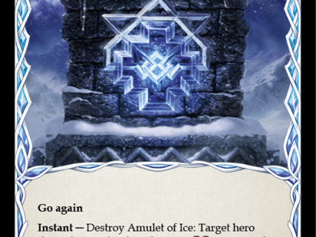 Amulet of Ice [LGS064] (Promo)  Cold Foil For Discount